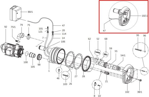 Maskownica do przeciwprądu Speck Badu Jet Smart Speck