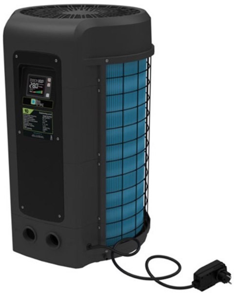 Pompa ciepła do basenu Duratech Sunspring 10 kW Plug&Play ogrzewanie wody basenowej do 30m3 wymiennik tytanowy