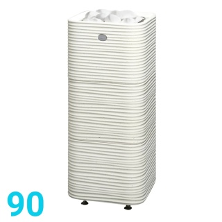 Tulikivi Huurre 90 - piec elektryczny do sauny 9,0 kW (8-13 m³) - odlew Cast Stone, wolnostojący