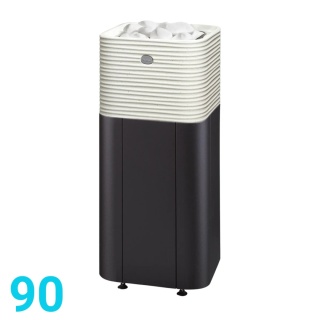 Tulikivi Huurre 90 (PC) - piec elektryczny do sauny 9,0 kW (8-13 m³) - odlew Cast Stone, do zabudowy w ławach