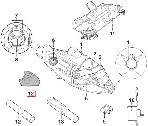 Worek filtracyjny Kokido do odkurzacza Voltera 25 EV25CBX/EU (EV25-09) Kokido