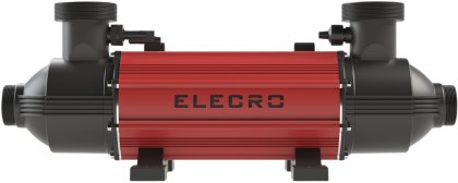 Wymiennik ciepła rurowy do basenu Elecro G2C 220 kW, tytan i stal AISI-316L Elecro