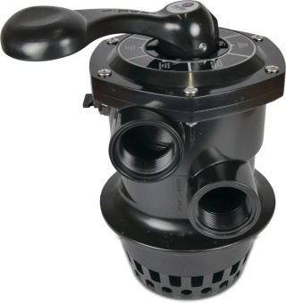 Zawór 6-drogowy Flotide 1 1/2" GW Top Mount - do filtra Mega FSP (4 bar)