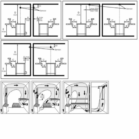Piec elektryczny do sauny Amazon SAM-B15 15 kW stal nierdzewna ze sterownikiem CON6 kod SAM-B15 do saun komercyjnych