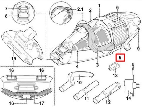 Filtr wkładowy Kokido do odkurzacza Voltera 75 EV75CBX/EU (2 szt.) Kokido