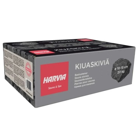 Kamienie do sauny Harvia AC3020 20kg, diabaz oliwinowy 10-15cm, EAN 6417659005913, szare kanciaste kamienie do pieców