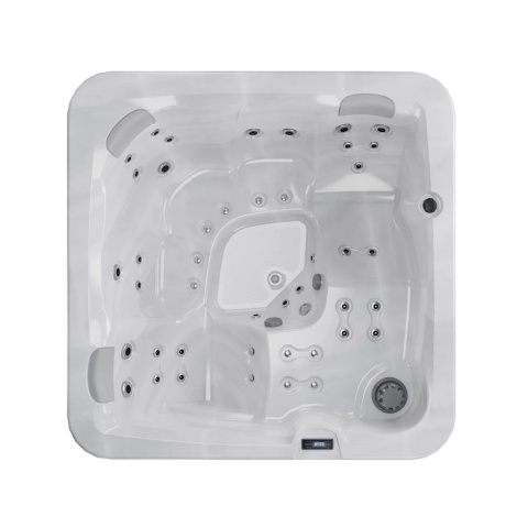 Niska wanna SPA AstralPool BALANCE E Infinitree Old Timber 5-osobowa, kod 74134AC307, z systemem Bluetooth i dezynfekcją UV