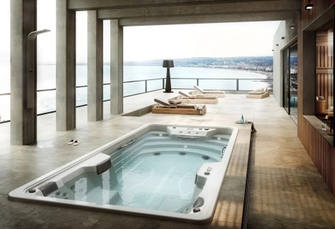 Astralpool Mediterranea Swim SPA 64414A4321 do zabudowy ECOSpa basen z przeciwprądem LumiPlus