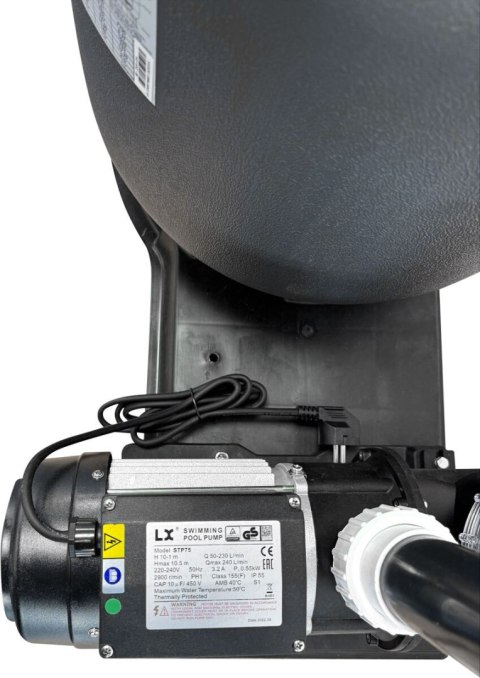 Pompa do basenu z filtrem piaskowym Aquajoy D450-STP75 (8 m3/h, D450) Aquajoy