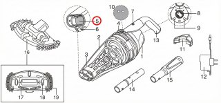 Zawór Kokido do odkurzacza Telsa EV50CBX Kokido