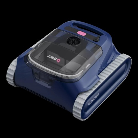 Bezprzewodowy odkurzacz basenowy BWT F1SONIC PRO 125663050. Inteligentny robot z baterią 9600 mAh do dużych basenów 15m.