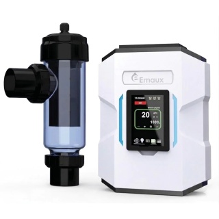 Emaux CyberSync CS-A20 - inteligentny elektrolizer soli chlorator Wi-Fi do basenu (60 m³, 20 g/h)