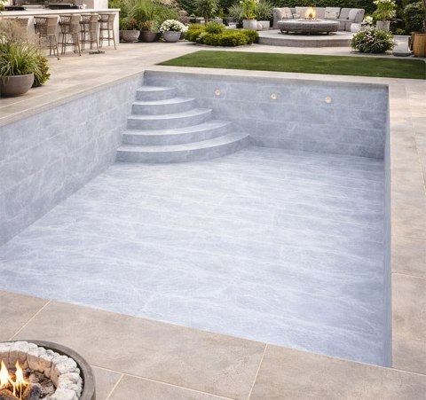 Folia basenowa Cefil Victoria Touch Perla, płytka perłowa (1.65×25 m) Cefil