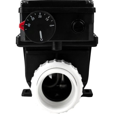 Grzałka wody LX H30-RS1 3kW 230V do basenu SPA. Elektryczny podgrzewacz z termostatem, przyłącze 1.5 cala, Incoloy 800