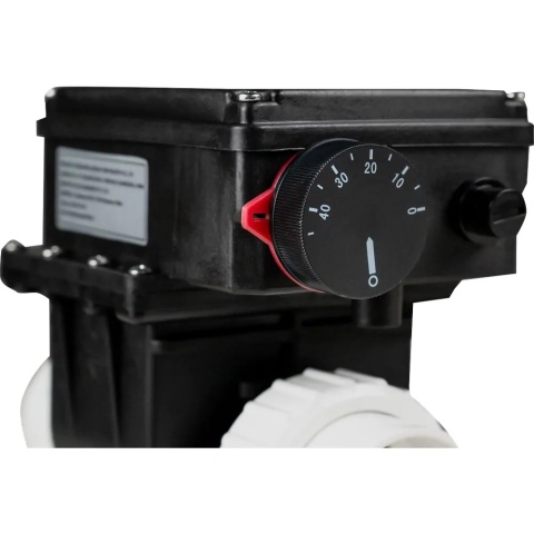 Grzałka wody LX H30-RS1 3kW 230V do basenu SPA. Elektryczny podgrzewacz z termostatem, przyłącze 1.5 cala, Incoloy 800