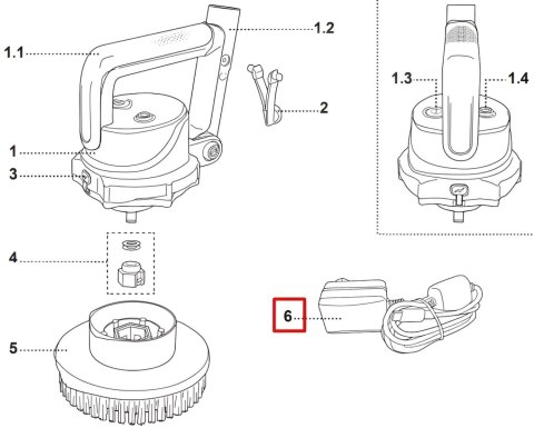 Ładowarka Kokido USB Type-C do Telsa SCRUBBY Kokido