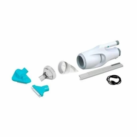 Odkurzacz ręczny Kokido Telsa 05 EV05CBX/KIT EAN 844268012708 z akumulatorem, siatką i szczotką do czyszczenia dna basenu.