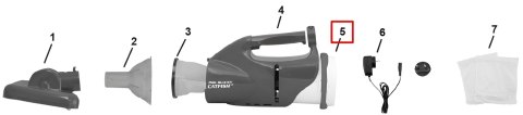 Zapasowy silnik Water Tech Lithium 7.4 V z ładowarką do Catfish Water Tech