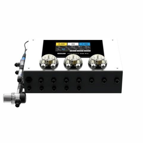 ASIN AQUA Salt Pro CLF 134511 stacja dozująca Aseko i generator chloru do basenu ze słoną wodą z sondą pH i CLF